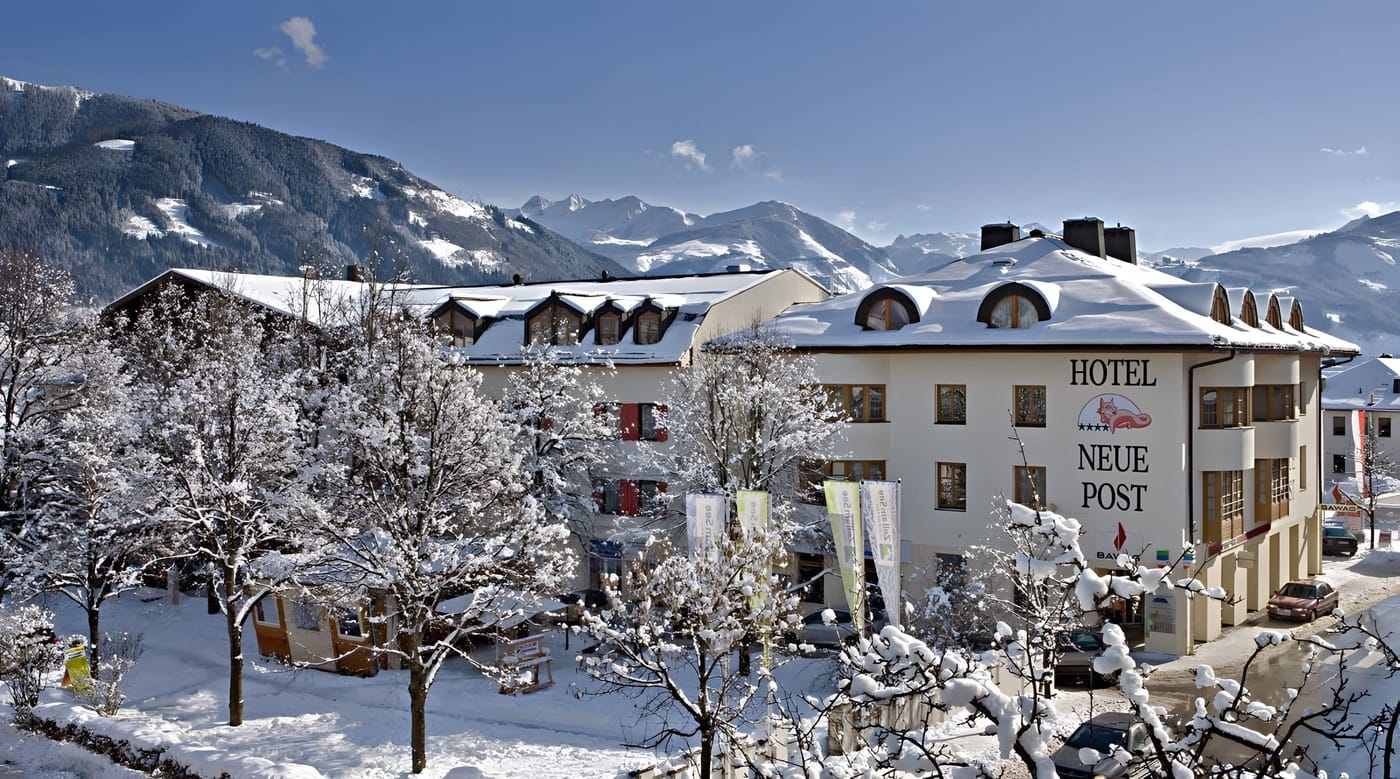 Zell am See, Hotel Neue Post, Winter, Pinzgau, Schmitten, Skifahren, Wintersport, Skiurlaub, Gletscher, Sportregion