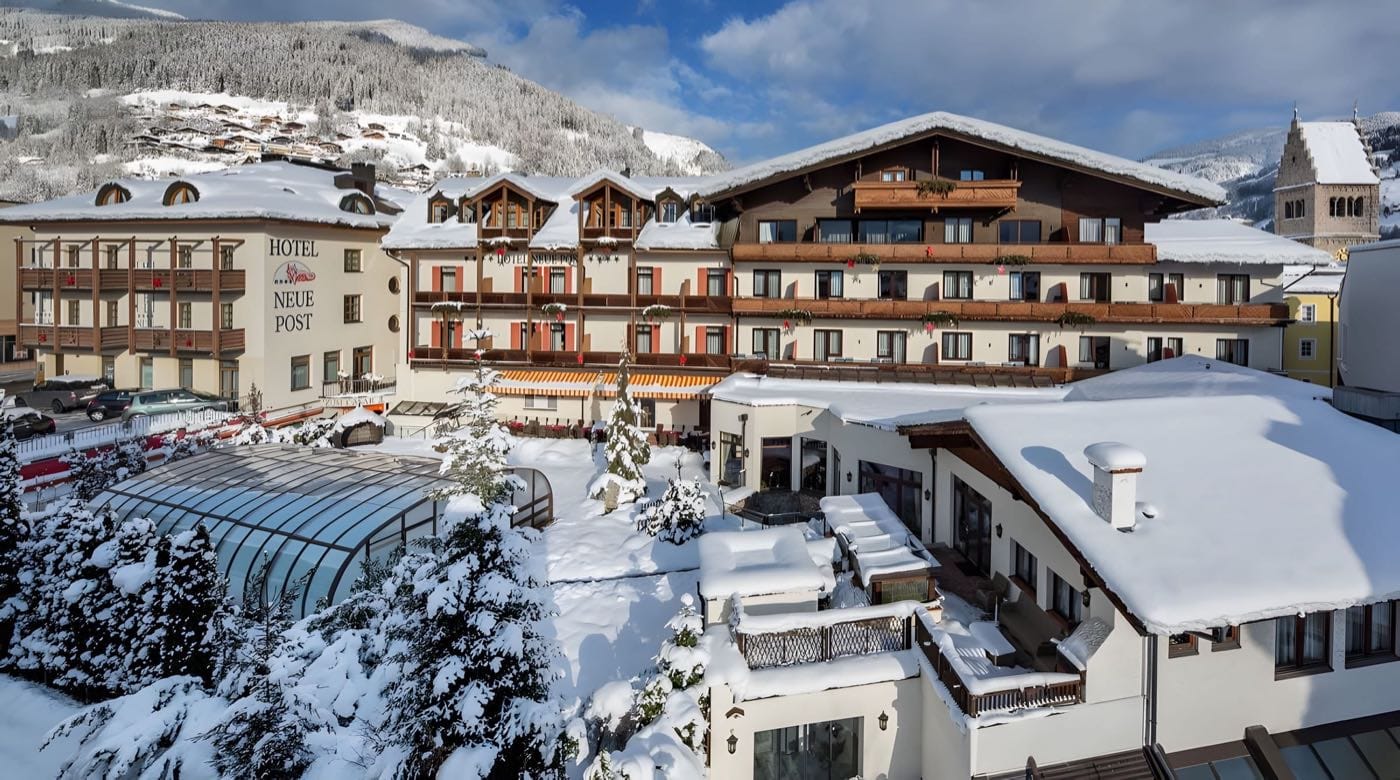 Zell am See, Hotel Neue Post, Winter, Pinzgau, Schmitten, Skifahren, Wintersport, Skiurlaub, Gletscher, Sportregion